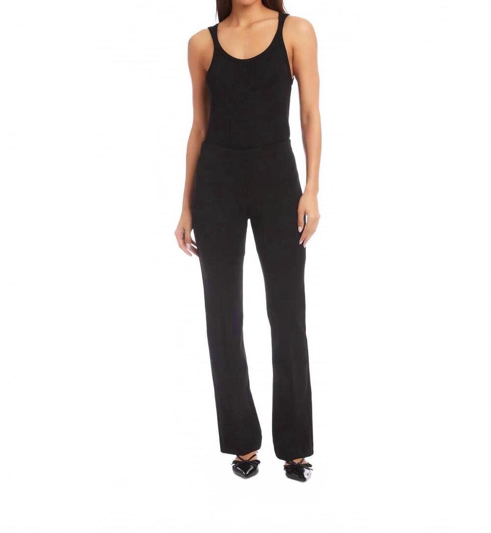 NEW FIFTEEN TWENTY city bootcut pants in black